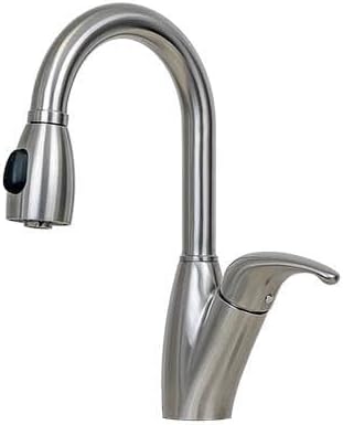 KPS3030M Hampton Kitchen Faucet 100% Brushed Stainless Steel