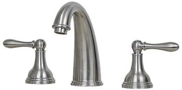 E2 Stainless LAV704 Capri Bathroom Faucet 100% Solid Cast T304 Brushed Stainless Steel