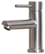 E2 Stainless LAV736 Rapoli Lavatory Bathroom Faucet Brushed Stainless Steel