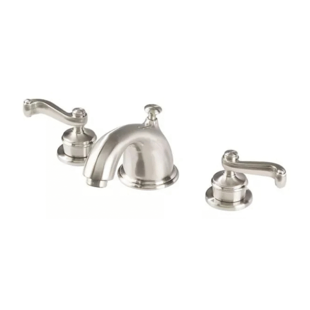 artisan mf 130 sn 8" widespread lavatory bathroom faucet satin nickel