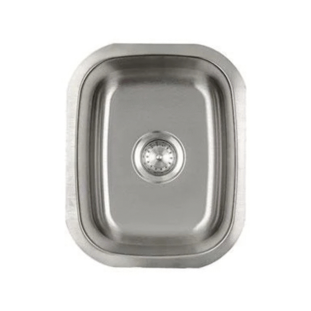 e2 stainless m1815 stainless steel rv bar or vegetable prep sink undermount 18 gauge