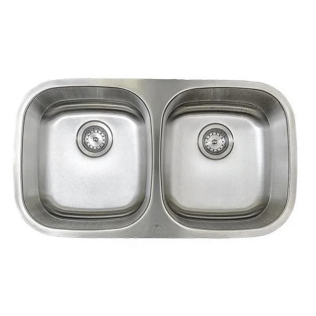 e2 stainless m602 double equal 16 gauge stainless steel kitchen undermount sink